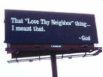 Image of Love thy neighbor means to take action to show you love. It's more than just words, it's a commandment. 