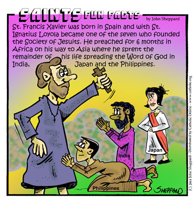 St. Francis Xavier Saints Fun Facts for St. Francis Xavier