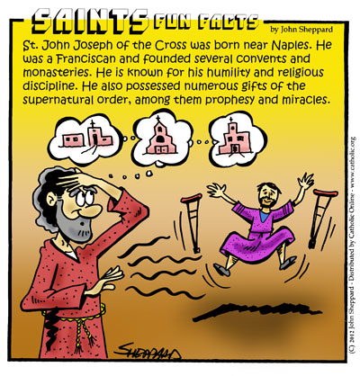 Saints Fun Facts for St. John Joseph of the Cross