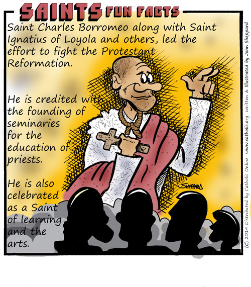 Saints Fun Facts for St. Charles Borromeo