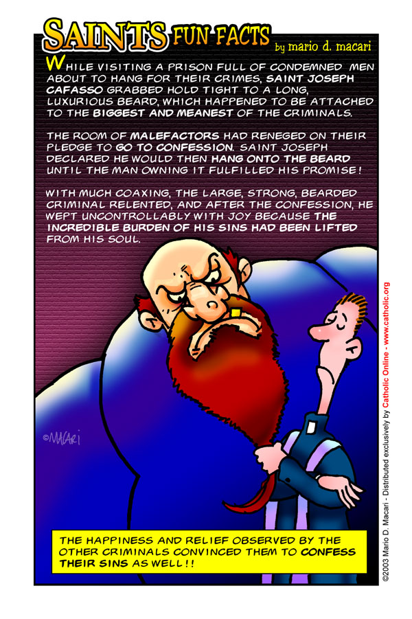 Saints Fun Facts for St. Joseph Cafasso