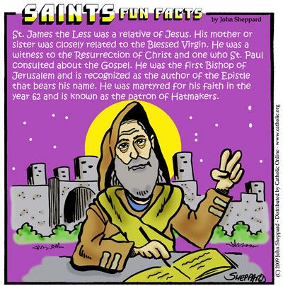 Saints Fun Facts for St. James the Lesser